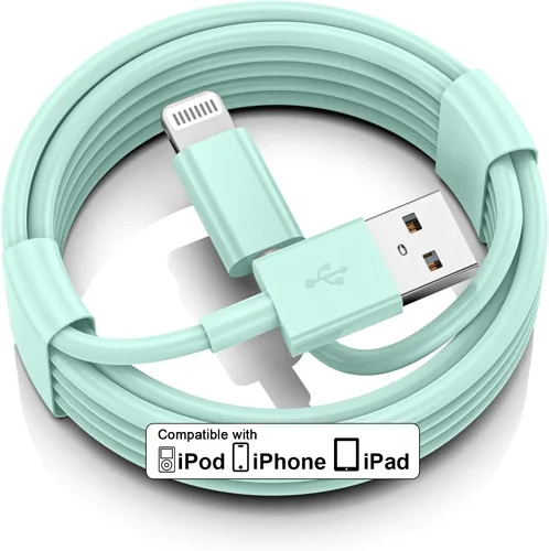 Vista 14 de FUPYWP Cable para CarPlay de iPhone en el automóvil, cable de carga para automóvil, cable USB A a Lightning de carga rápida y transferencia de datos