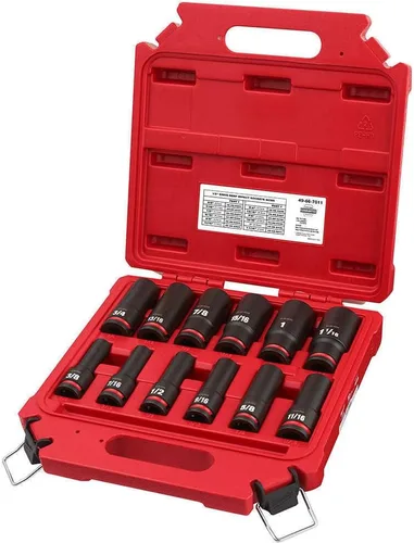 Vista 3 de 49-66-7011 para Milwaukee Shockwave 1/2 In Drive Sae Juego de llaves de impacto de 6 puntos - 12PC