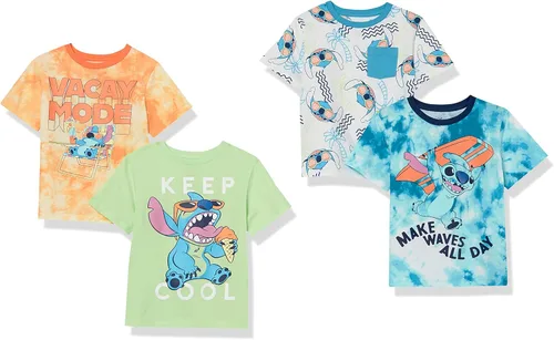 Vista 20 de Amazon Essentials Disney Marvel Star Wars Camisetas de manga corta para niños y bebés (anteriormente Spotted Zebra), Multipacks