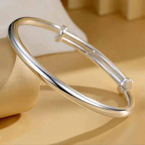 Vista 6 de Long tiantian Gold Bangles for Women Stackable Bracelets Layered Gold Cuff Bracelet Adjustable Bracelets for Women Trendy Gift