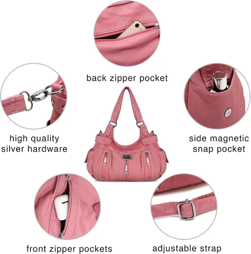 Vista 36 de Scarleton: Bolso de mano para mujer, monederos para mujer, bolsos de hombro para mujer, H1292