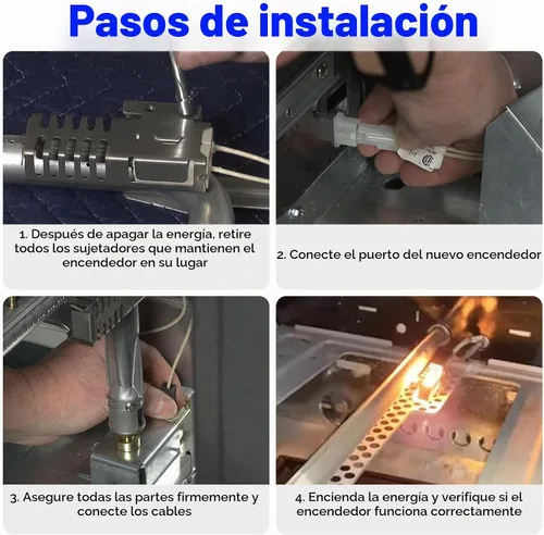Vista 6 de Coorstek 501A - Repuesto de encendedor de horno para WB13K21 General Electric Range Igniter Model (1 unidad)