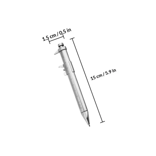 Vista 2 de Bolígrafo creativo de calibre 8pcs escala 0-100 para estudiantes
