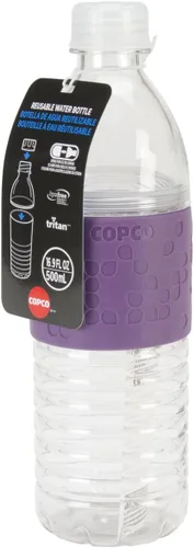 Vista 4 de Copco Hydra Botella de agua con tapa resistente a derrames, 16,9 onzas - Botella reutilizable Tritan con funda antideslizante, cuerpo de apertura