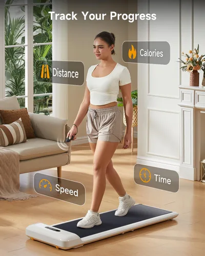 Vista 4 de Cinta de caminar plegable WALKINGPAD C2, cinta de correr colorida para debajo del escritorio para la oficina en casa, diseño elegante y compacto,