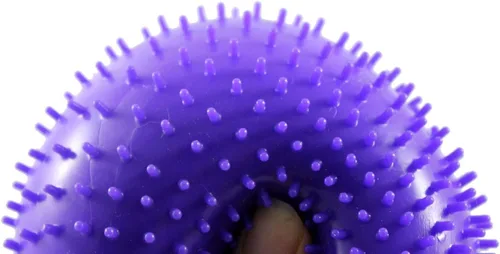 Vista 5 de Curious Minds Busy Bags 1 bola gigante Nubby Bumpy Stretch Squishy Squishy Gooey Squish Sensory Squeeze Balls OT (color aleatorio)
