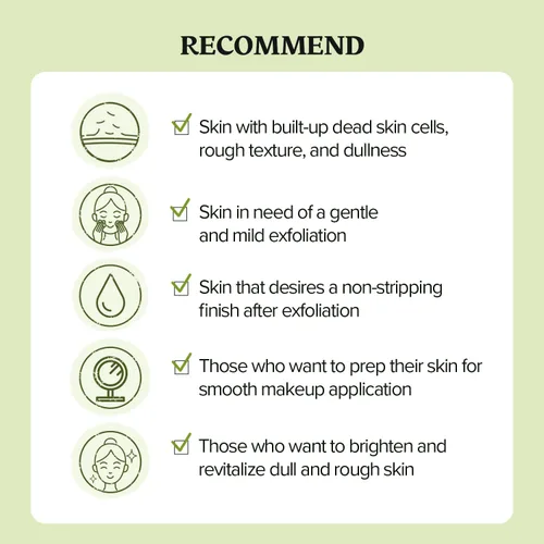 Vista 7 de SKINFOOD - Gel exfoliante facial profundo AHA, 3.38 onzas líquidas, elimina el sebo, la piel clara y sin manchas, removedor de piel muerta