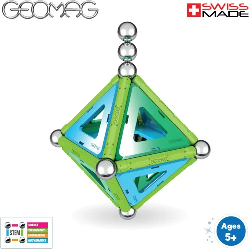 Vista 2 de GEOMAG Juguetes magnéticos Imanes para niños Juego de construcción educativo respaldado por STEM para creatividad y diversión de aprendizaje