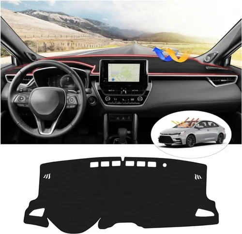 Vista 11 de CARTIST Cubierta de tablero Compatible con Toyota 4Runner 2010-2023 2024 Cubierta de tablero para 4Runner Accesorios Alfombra antideslizante