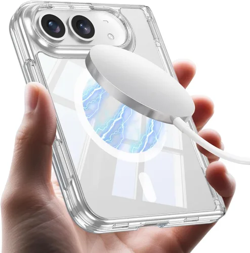 Vista 5 de Funda transparente compatible con iPhone Duo (negro)