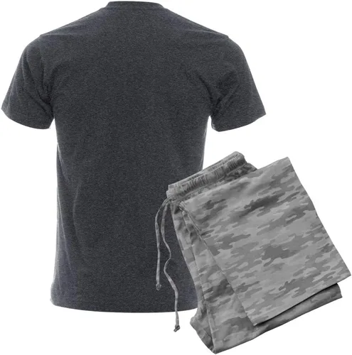 Vista 2 de CafePress Pijama de hombre negro con logotipo de Dungeons And Dragons