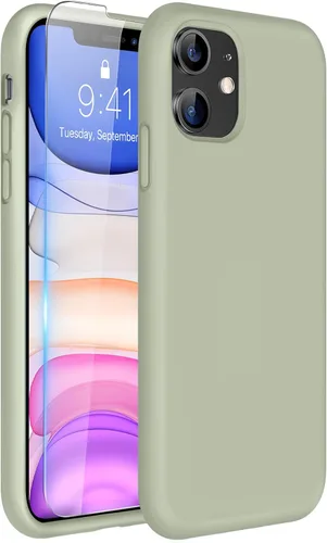 Vista 30 de Miracase Funda ultradelgada diseñada para iPhone SE 2022 (3ª generación)/iPhone SE 2020 (2ª generación)/iPhone 7/iPhone 8 con protector de pantalla