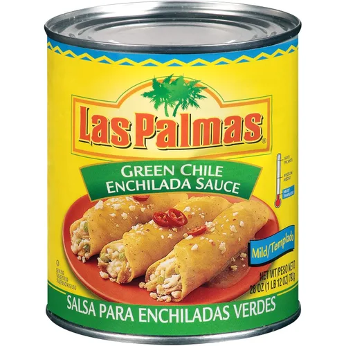 Vista 13 de Salsa para Enchiladas de Chile Verde Las Palmas, Mediana, 10 Onzas