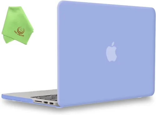 Vista 27 de UESWILL Funda de Carcasa Rígida Mate Compatible con MacBook Pro (Retina, 13 pulgadas, principios de 2015/2014/2013/finales de 2012), Modelo Negro