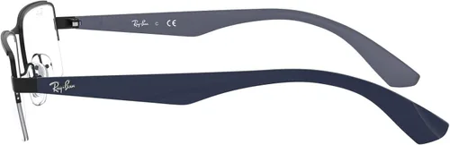 Vista 4 de Ray-Ban RX6331 - Marcos rectangulares de metal para anteojos