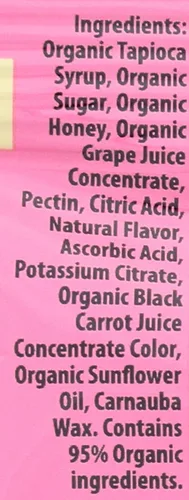 Vista 3 de HONEY STINGER Masticables orgánicos de limonada rosa, 1.8 onzas (paquete de 1)