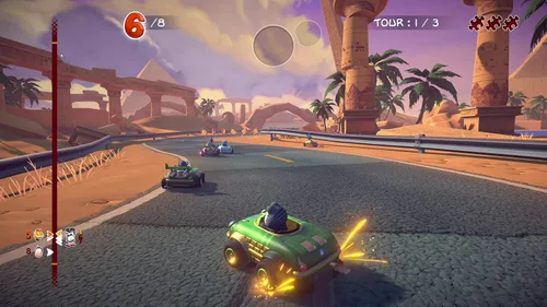 Vista 7 de Garfield Kart Furious Racing (NSW) - Nintendo Switch
