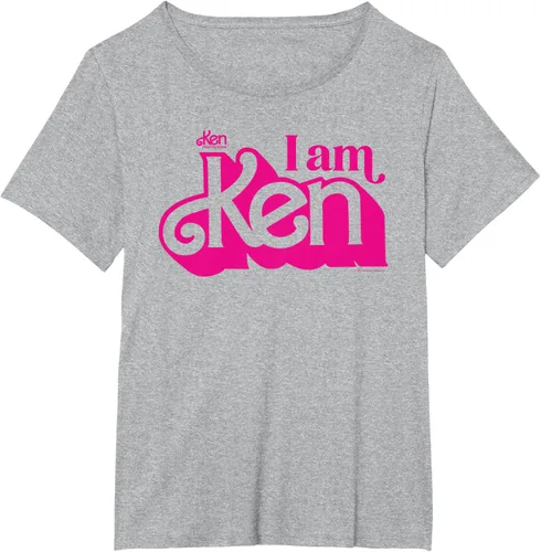 Vista 17 de Camisetas y camisetas de Barbie The Movie I Am Ken para hombres y mujeres Negro