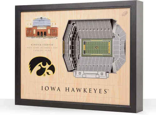 Vista 12 de YouTheFan NCAA Arte de Pared StadiumView de 25 Capas
