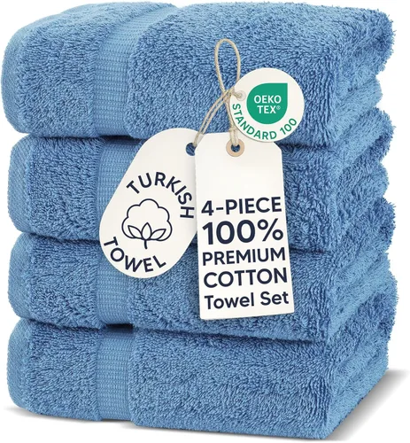 Vista 8 de Chakir Turkish Linens Toallas turcas 100% algodón de calidad de hotel y spa de lujo