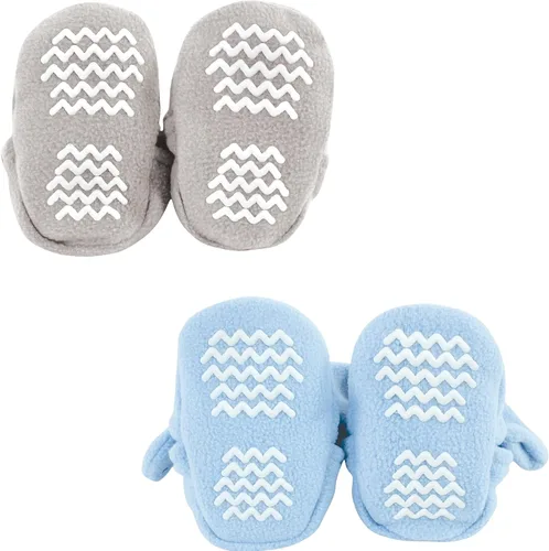 Vista 5 de Hudson Baby Paquete de 2 botines de forro polar unisex para bebé