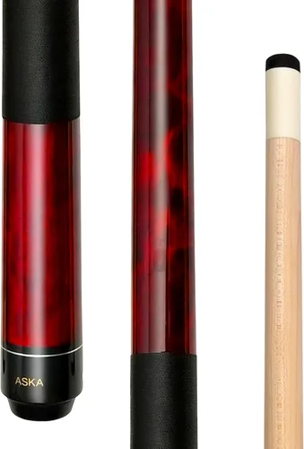 Vista 10 de ASKA Short Kids Cue Stick, Canadian Hard Rock Maple, 13mm Hard Tip