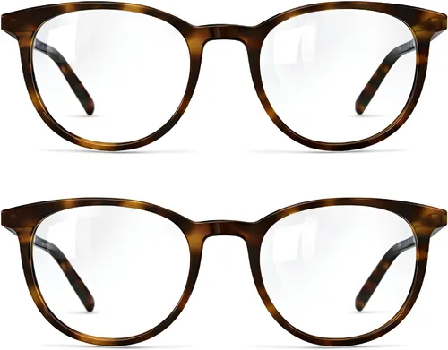 Vista 8 de grinderPUNCH Reading Glasses Men Women Fashion Computer Readers Stylish Blue Light Blocking Glasses Gaming Eyeglasses Tide Pool Tortoise