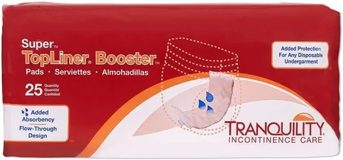 Vista 8 de Tranquility TopLiner® Almohadillas Reforzadoras Absorbentes Desechables de Contorno para Incontinencia Intestinal - Contorno (21.5" x 13.5") - 12
