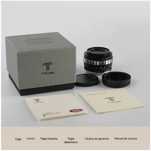 Vista 8 de TTARTISAN - Lente de cámara APS-C gran angular de 0.906 in F1.4 enfoque manual para Olympus/Panasonic M43 MFT Mount EPM1 EPM2 EPL1 EPL9 E-P6 E-M10II