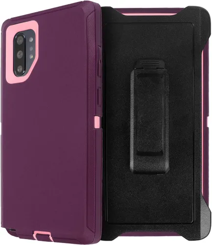 Vista 18 de AICase Funda para Galaxy Note 10, protección contra caídas de cuerpo completo, resistente, con protector de pantalla, a prueba de golpes, caídas