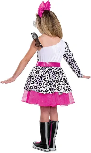 Vista 2 de L.O.L. Surprise Diva - Disfraz de lujo para niñas, blanco, talla M (7-8)
