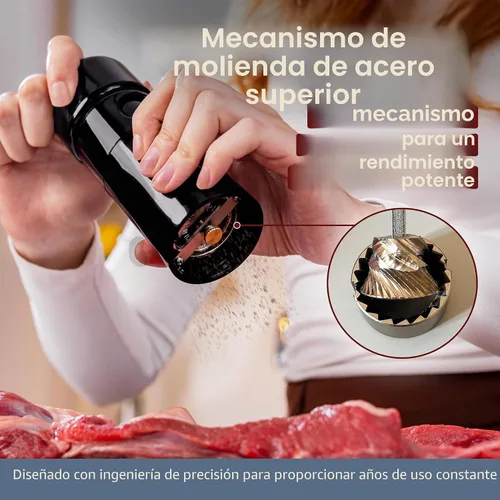 Vista 7 de Unicorn Molinillo de pimienta Magnum 6" Negro
