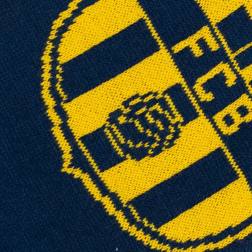 Vista 6 de Icon Sports Bufanda de fútbol con licencia oficial del FC Barcelona, unisex para adultos