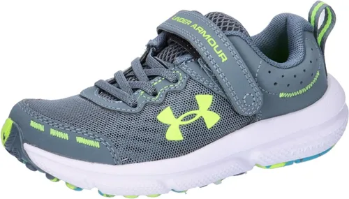 Vista 30 de Under Armour Tenis para correr Assert 10 con cierre alternativo para niños (001) Negro/Blanco/Blanco