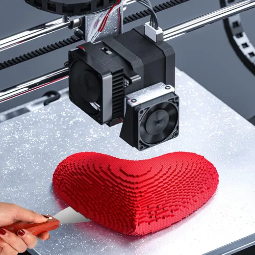 Vista 4 de Minatee Herramienta de espátula de impresora 3D, 5 piezas, accesorios de raspador de impresora 3D, kit de herramientas de extracción con agarre