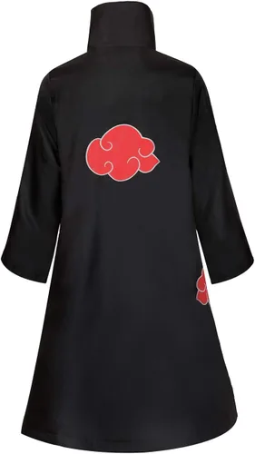 Vista 2 de Ainiel Bata negra unisex para fiesta de Halloween, cosplay, capa