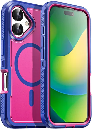 Vista 9 de AICase Funda para iPhone 13 Pro Max [compatible con Magsafe], protección magnética resistente contra caídas, cuerpo completo, a prueba de golpes, a