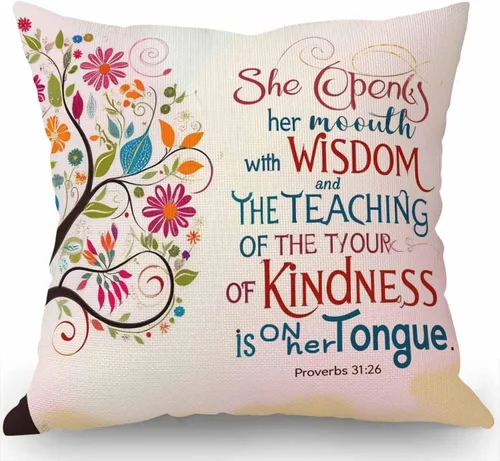 Vista 7 de Swono Funda de almohada de lino y algodón con diseño de flores de colibrí para sofá, cama, 18 x 18 pulgadas