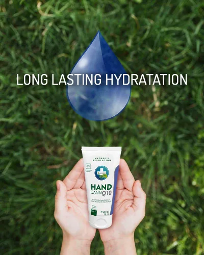 Vista 3 de Annabis HANDCANN Q10 Crema de manos orgánica con cáñamo y coenzima Q10 – Crema rejuvenecedora para manos, uñas y cutículas para pieles sensibles