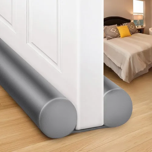 Vista 21 de MAXTID Tope de Corrientes de Aire Grande para Puerta de 30 Pulgadas para Puerta de Dormitorio de Tamaño Pequeño, Se Adapta a Espacios de 0.5 a 1.7