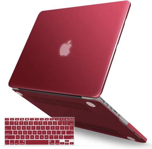 Vista 100 de IBENZER - Compatible con Funda para MacBook Pro de 13 Pulgadas 2015 2014 2013 Finales 2012 A1502 A1425, Carcasa Rígida con Cubierta para Teclado