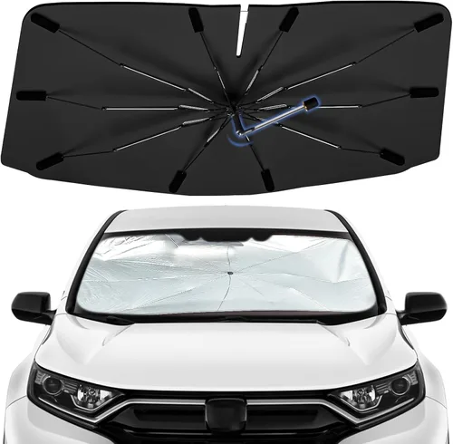 Vista 105 de Sombrilla Parasol para Parabrisas para Mazda 3 2014-2026, Parasol Plegable para Coche para Ventana Delantera, Visera Protectora Solar Altamente