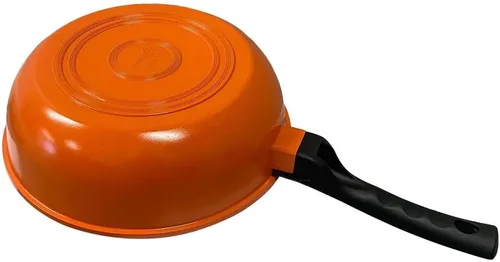 Vista 7 de Wok antiadherente con revestimiento de diamante 3D de 10 "(26 cm), 3.25 pulgadas de profundidad - HECHO EN COREA