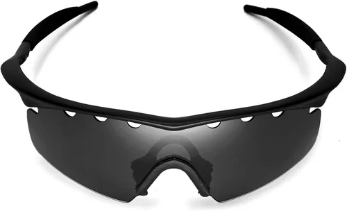 Vista 3 de Walleva - Lentes de repuesto o lentes con ventilación para gafas Oakley M Frame Strike con montura negra