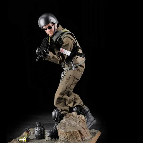Vista 4 de Compra 7 figuras de acción de 12 pulgadas, modelo de soldado flexible de 1:6, juguete de médico de pie