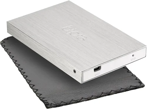 Vista 5 de 250Gb 250 Gb 2.5 Pulgadas Disco Duro Externo Portátil USB 2.0 - Plata - Formateado Como Fat32 para Mac & Ps3