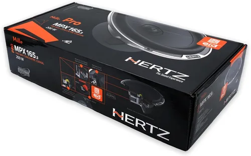 Vista 5 de HERTZ Mille Pro Series MPX-1653 6.5" Pro Audio Altavoces coaxiales bidireccionales (par)