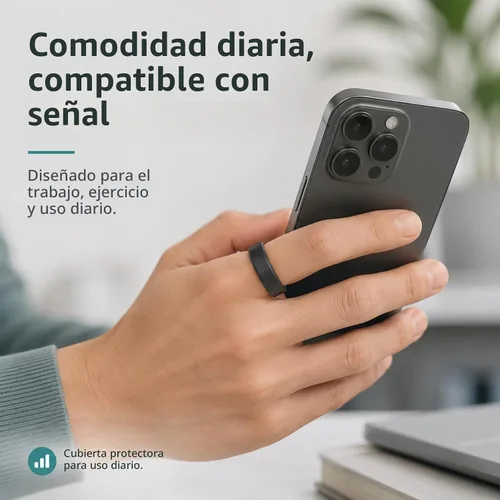 Vista 6 de Compaitble con anillo Oura Gen 5 cubierta