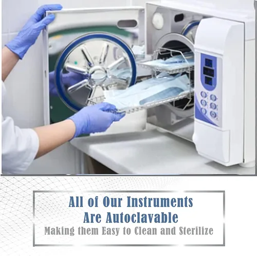 Vista 7 de Pinzas universales de extracción dental alemana, para extraer molares inferiores del hueso alveolar, mandíbulas dentadas, hechas de acero inoxidable