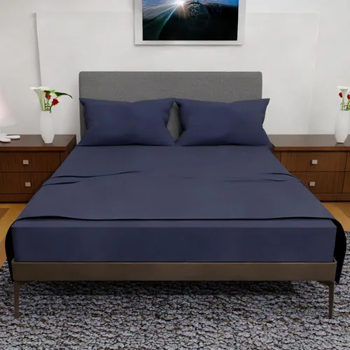 Vista 40 de Ropa de cama tamaño Twin - Juego de 3 piezas - Bolsillos profundos - Sábanas refrescantes - Suaves y cómodas para uso en todas las estaciones Aqua